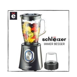 schlëizer Grand Blender mixeur1,8 L GERMANY - touches switch avec LED Light