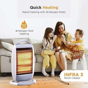 Schleizer Chauffage 4 tiges silencieux